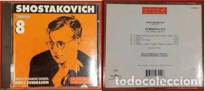 CDs de M&uacute;sica: Shostakovich: Symphony No. 8- 0743211984126