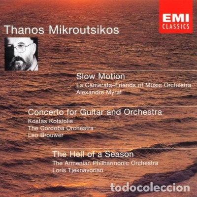 CDs de M&uacute;sica: Slow Motion / Concerto for Guitar and Orchestra / The Hell of a Season- 0724356658820
