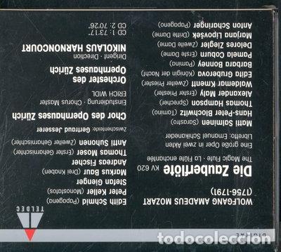 CDs de M&uacute;sica: Die Zauberfl&ouml;te- 0022924271625