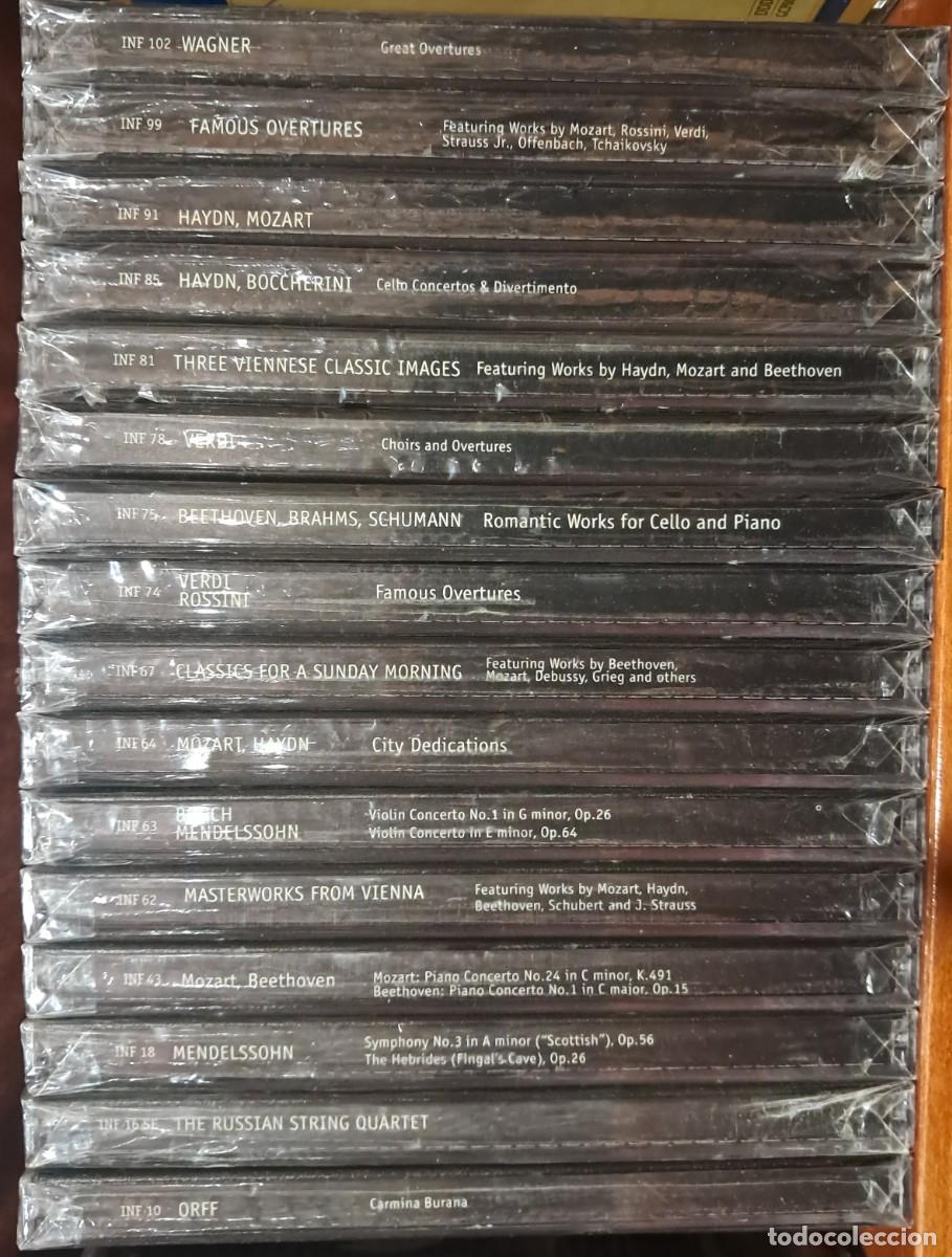 CDs de M&uacute;sica: LOTE 16 CDS MÚSICA CLÁSICA ORQUESTAL VARIADA DEL SELLO ECON&Oacute;MICO HIGH DEFINITION CLASSICS