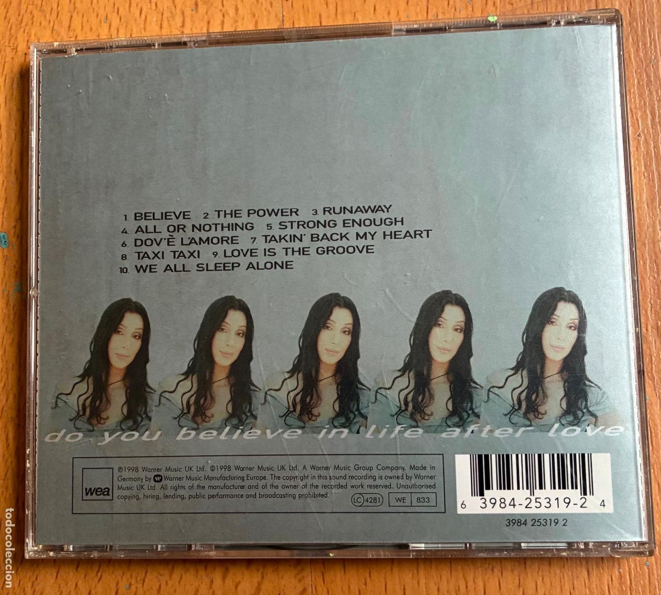 CDs de m&uacute;sica: CHER, BELIEVE, CD wea - Foto 2