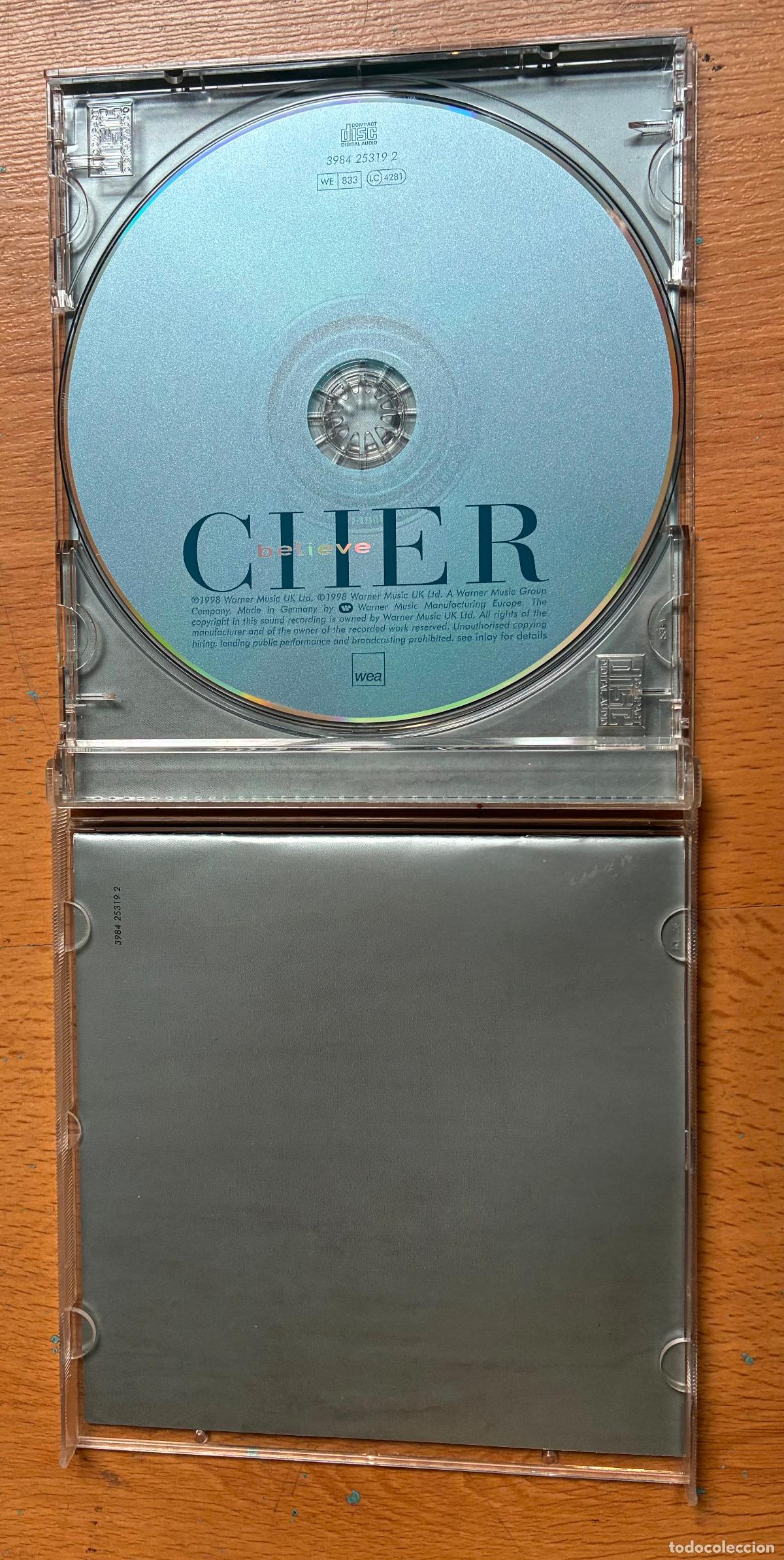 CDs de m&uacute;sica: CHER, BELIEVE, CD wea - Foto 3