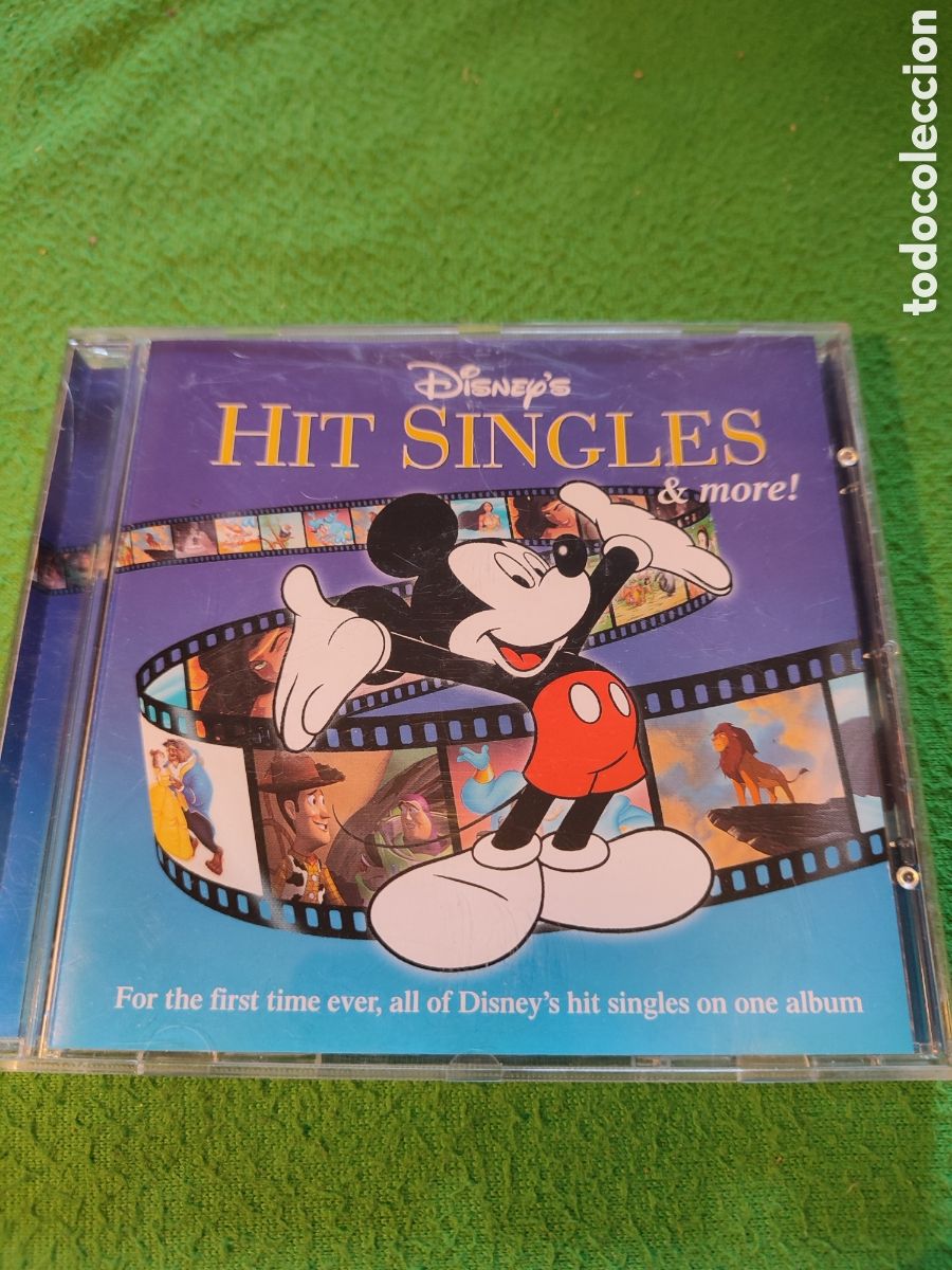 CDs de M&uacute;sica: Disney's Hit Singles & More - Originales de sus peliculas