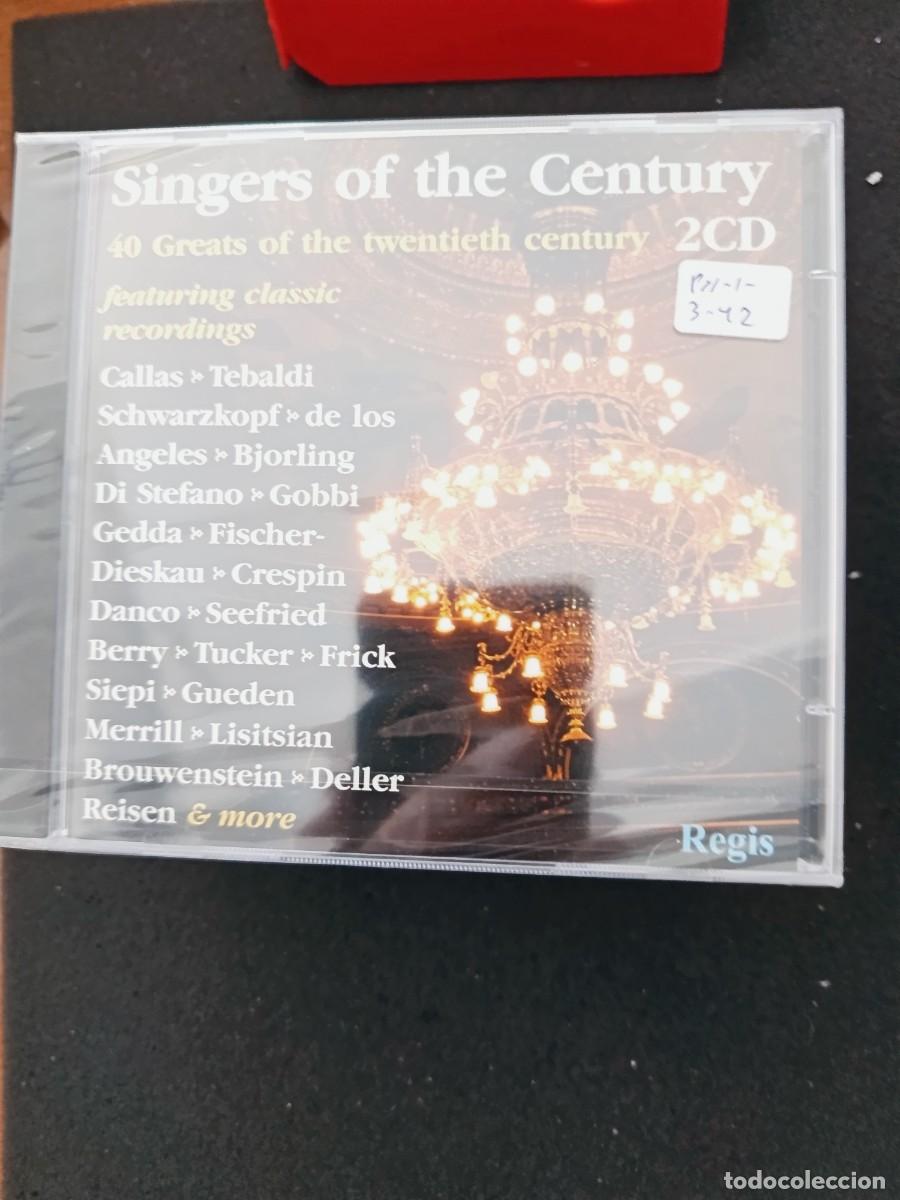 CDs de M&uacute;sica: 2 CS. SINGERS OF THE CENTURY. 40 GREATS OF THE TWENTIETH CENTURY
