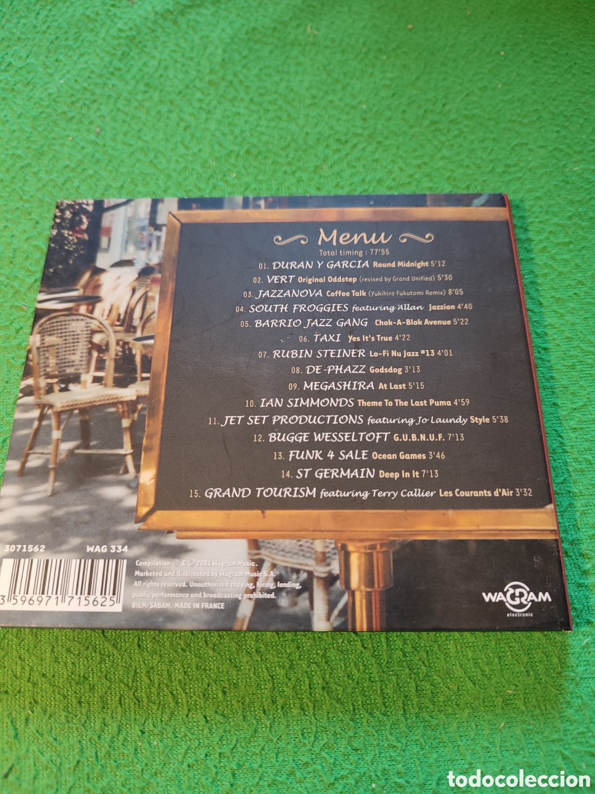CDs de m&uacute;sica: Saint-Germain des pres caf&eacute; - Electro Jazz - Foto 3