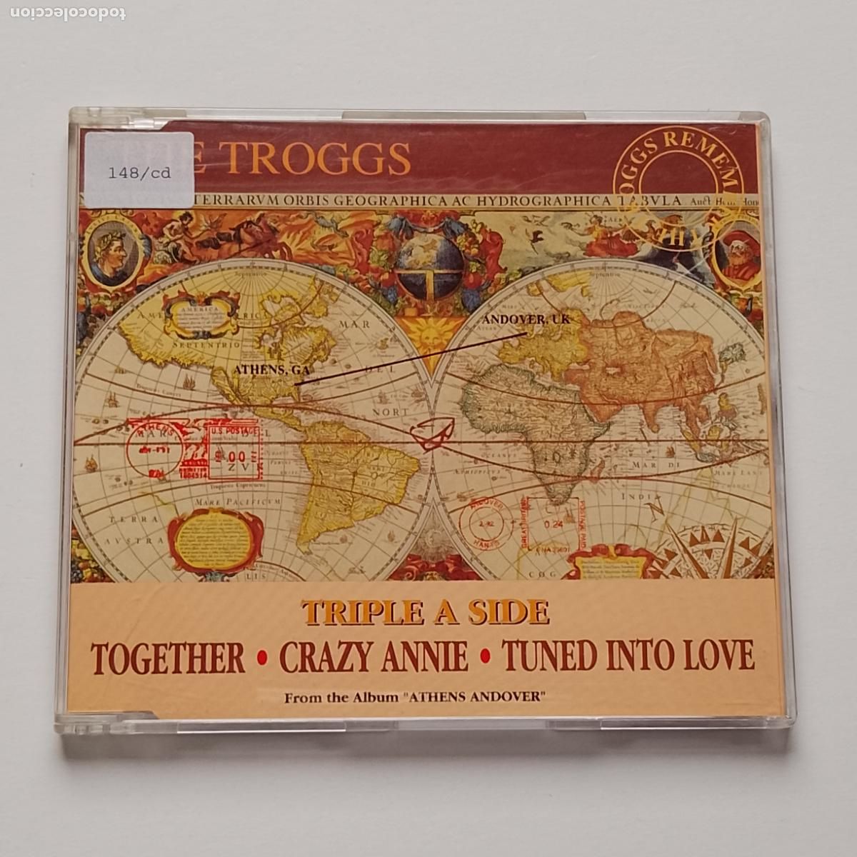 CDs de M&uacute;sica: The Troggs-Together/Crazy Annie/Tuned Into Love (CD single Essential! 1992) R.E.M., Peter Buck...