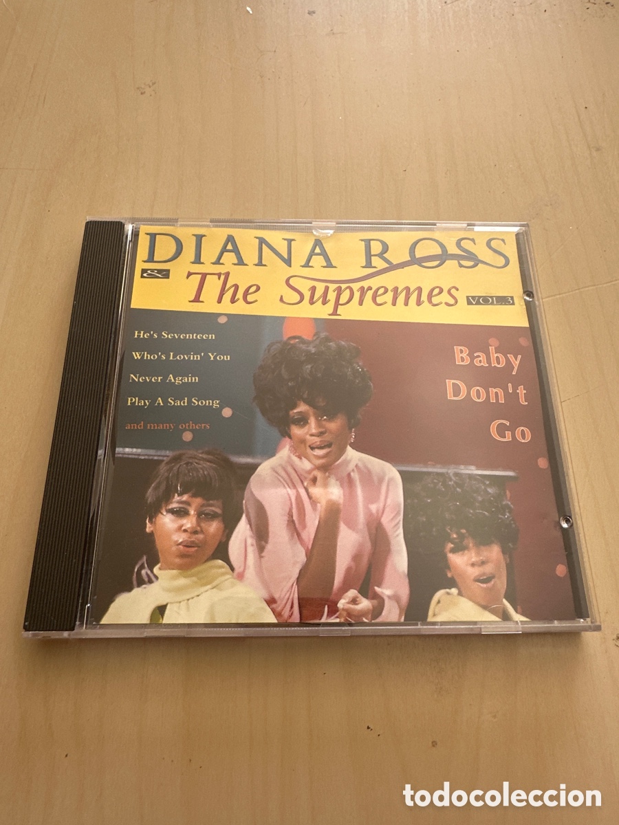 CDs de M&uacute;sica: Acd90 diana ross the supremes vol 3 Baby don&rsquo;t go CD segunda mano
