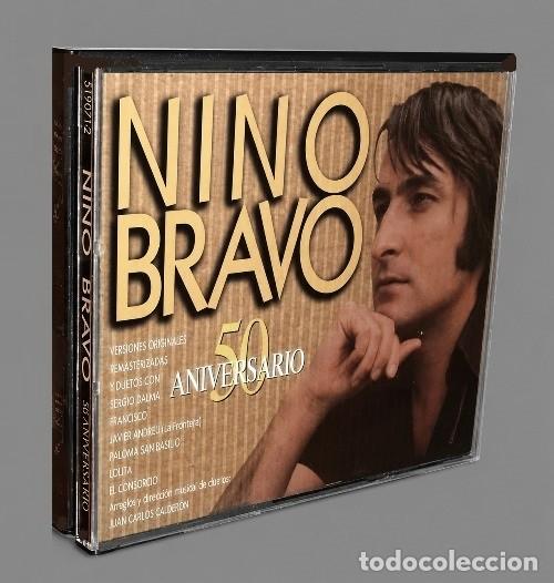 Musik-CDs: �G121 - [DOBLE CD SET BOX]. NINO BRAVO. 50 ANIVERSARIO. RECOPILATORIO.