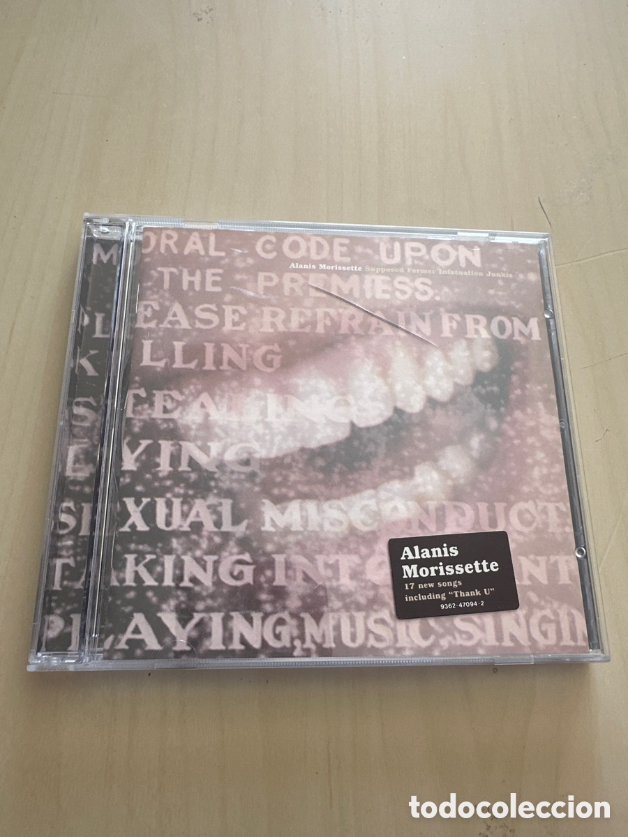 CDs de M&uacute;sica: Acd90 alanis morissette supposed former infatuation junkie CD segunda mano