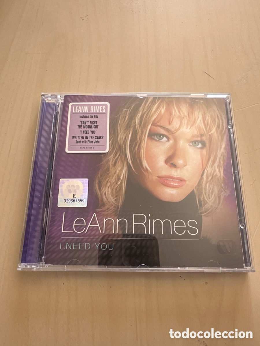 CDs de M&uacute;sica: Acd90 leann rimes i need you CD segunda mano
