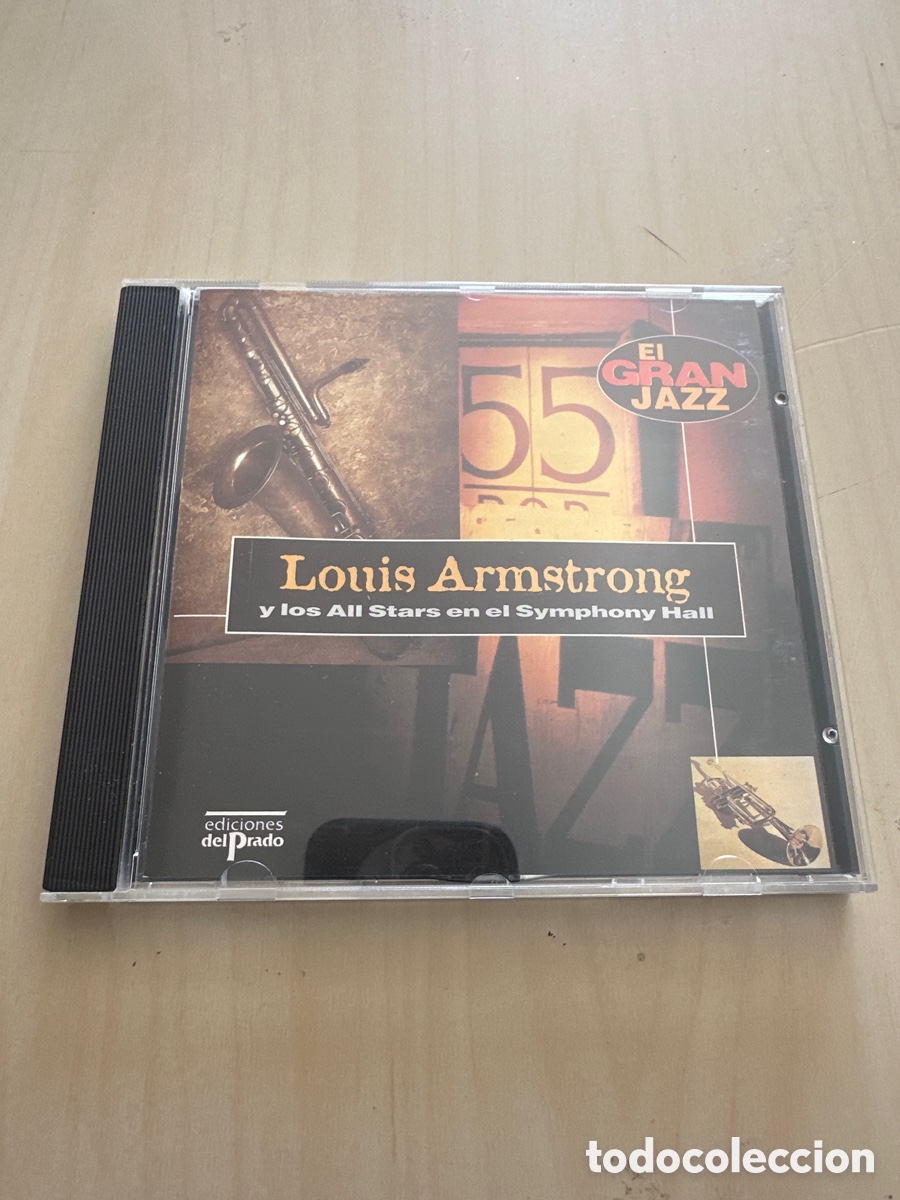 CDs de M&uacute;sica: Acd90 louis armstrong y los all stars en el symphony hall CD segunda mano
