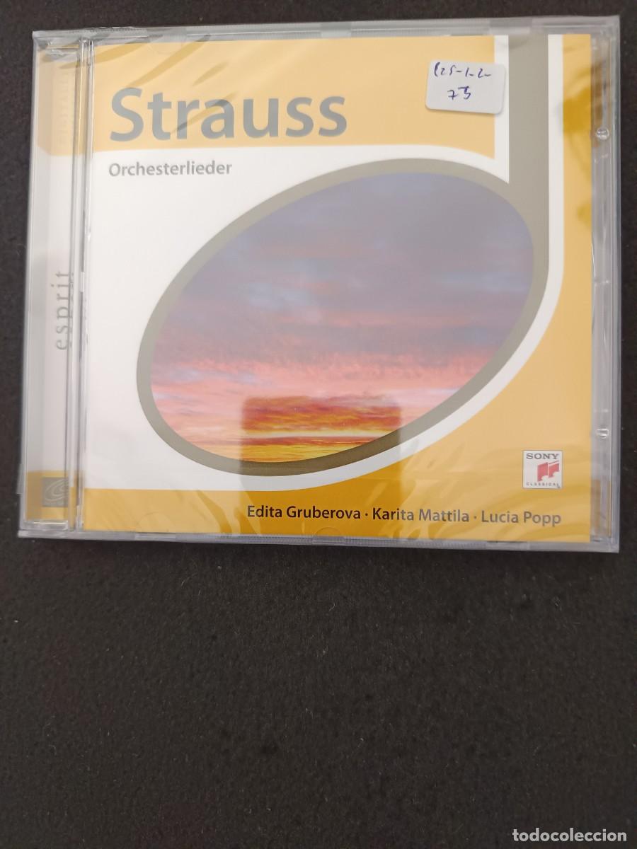CDs de M&uacute;sica: RICHARD STRAUSS: ORCHESTERLIEDER. CANTANTES: EDITA GRUBEROVA, KARITA MATTILA, LUCIA POPP