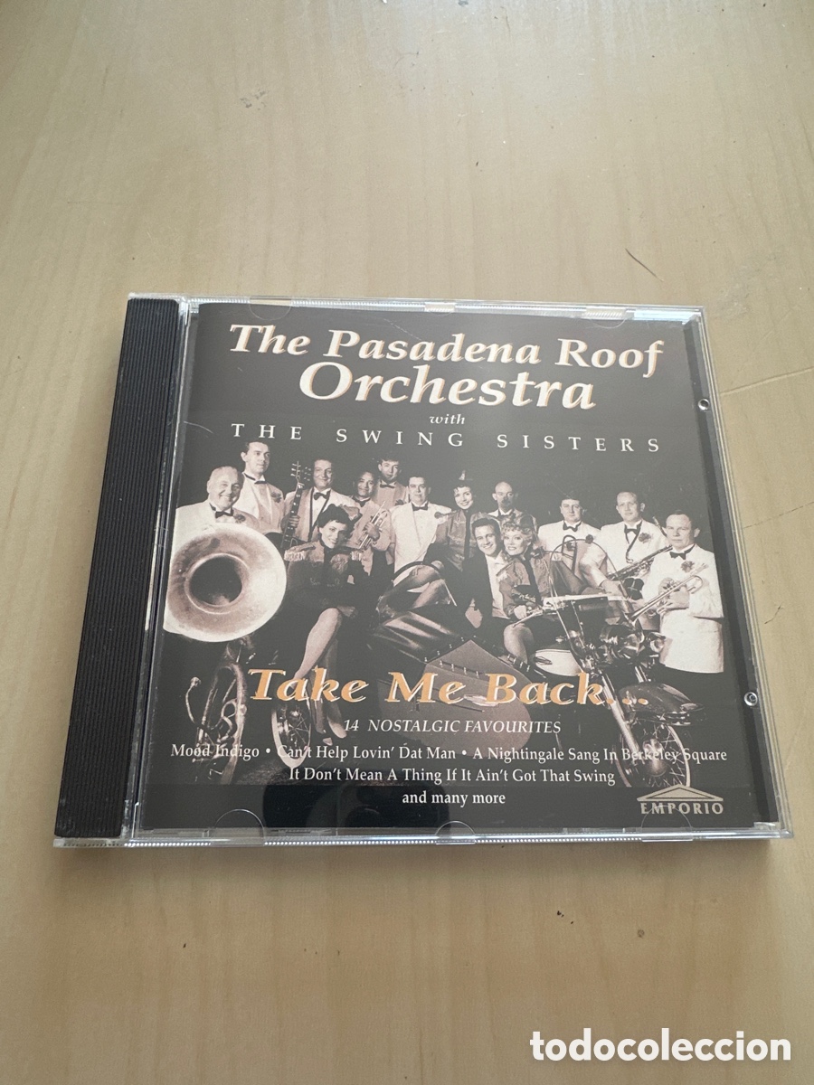 CDs de M&uacute;sica: Acd90 pasadena roof orchestra & swing sister take me back CD segunda mano