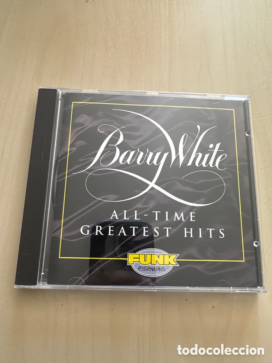 CDs de M&uacute;sica: Acd90 barry white all time greatest hits CD segunda mano