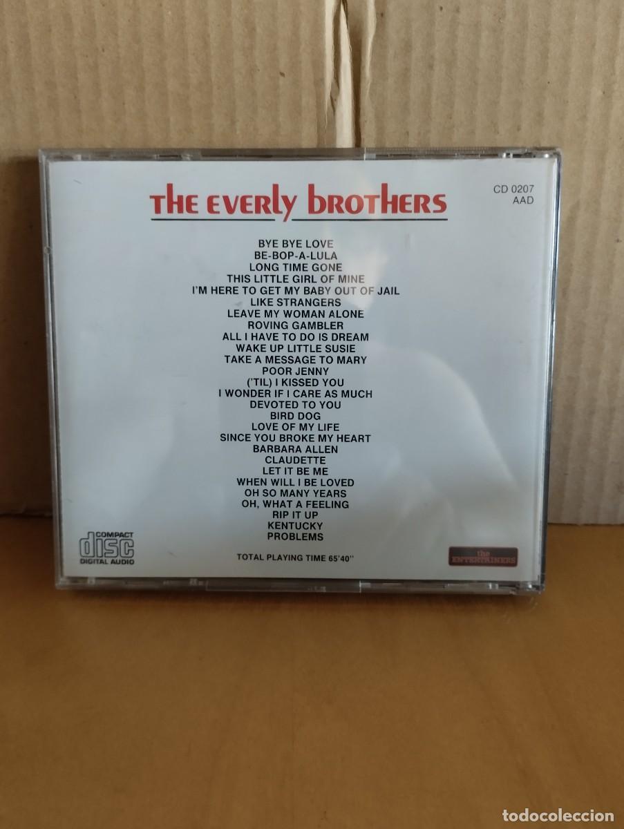 CDs de m&uacute;sica: THE EVERLY BROTHERS ----- BYE BYE LOVE - Foto 2