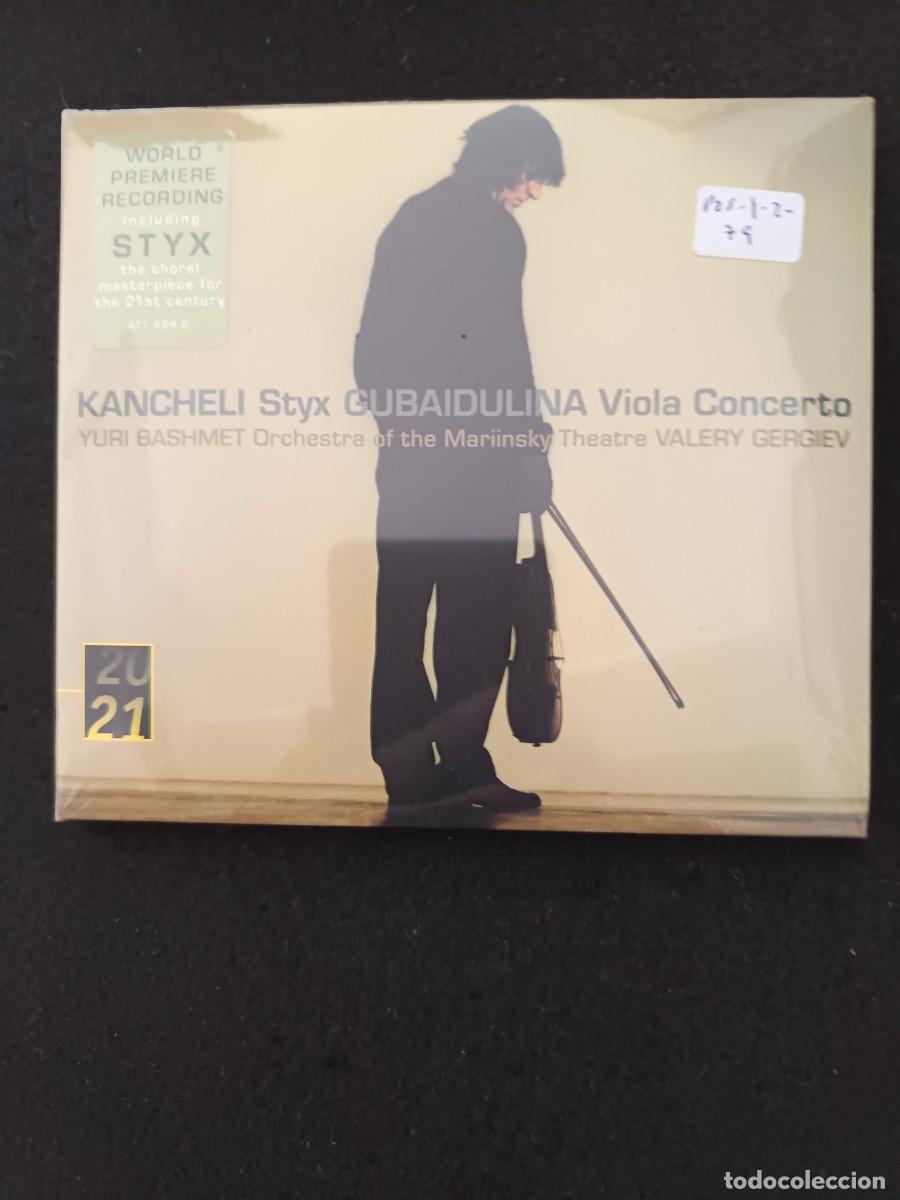 CDs de M&uacute;sica: GUBAIDULINA: VIOLA CONCERTO / KANCHELI: STYX. DIR.: VALERY GERGIEV. VIOLA (ALTO) YURI BASHMET
