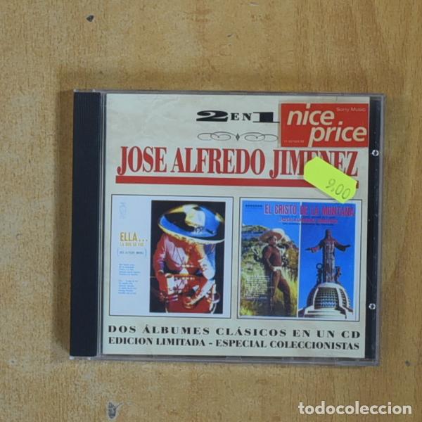 CDs de M&uacute;sica: JOSE ALFREDO JIMENEZ - ELLA LA QUE SE FUE / EL CRISTO DE LA MONTA&Ntilde;A - CD