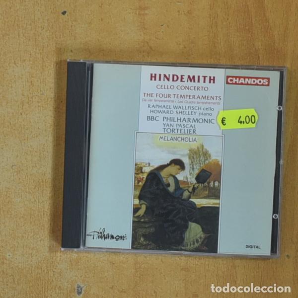 CDs de M&uacute;sica: HINDEMITH - CELLO CONCERTO - CD