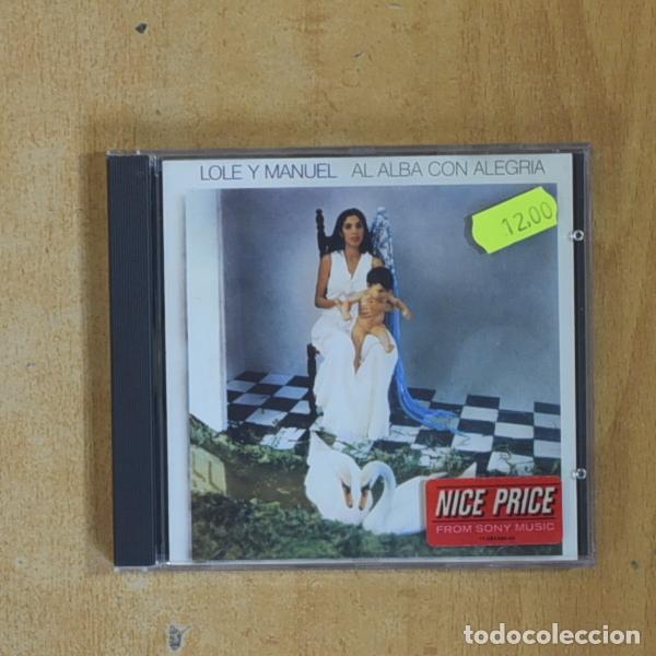 CDs de M&uacute;sica: LOLE Y MANUEL - AL ALBA CON ALEGRIA - CD