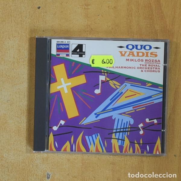 CDs de M&uacute;sica: MIKLOS ROZSA - QUO VADIS - CD - &iexcl;Haz tu pedido con m&aacute;s art&iacute;culos!