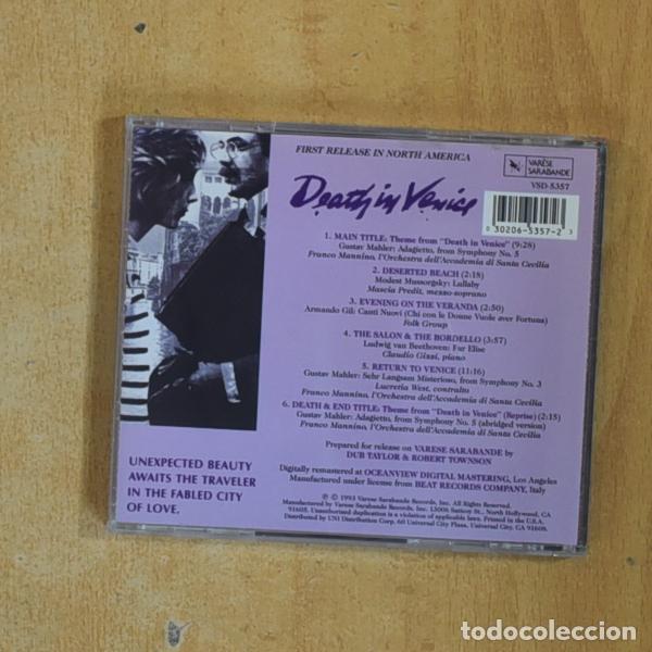 CDs de m&uacute;sica: FRANCO MANNINO - DEATH IN VENICE - CD - Foto 2