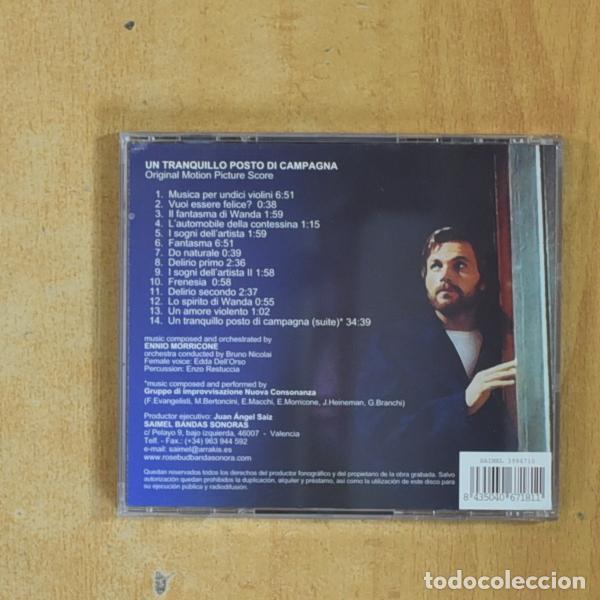 CDs de m&uacute;sica: ENNIO MORRICONE - UN TRANQUILIO POSTO DI CAMPAGNA - CD - Foto 2