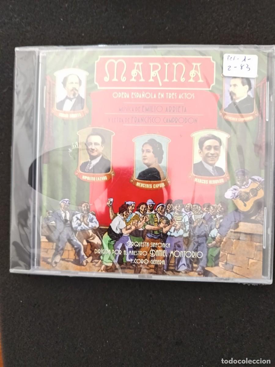 CDs de M&uacute;sica: MARINA. M&Uacute;SICA DE EMILIO ARRIETA. DIRECTOR: DANIEL MONTORIO. HIPOLITO L&Aacute;ZARO, MERCEDES CAPSIR, MARCO