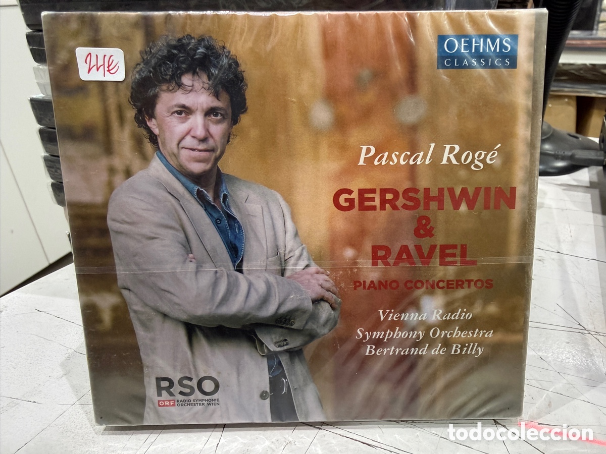 CDs de M&uacute;sica: Gershwin & Ravel - Pascal Rog&eacute;, Bertrand De Billy - Piano Concertos (2xCD) *Precintado*