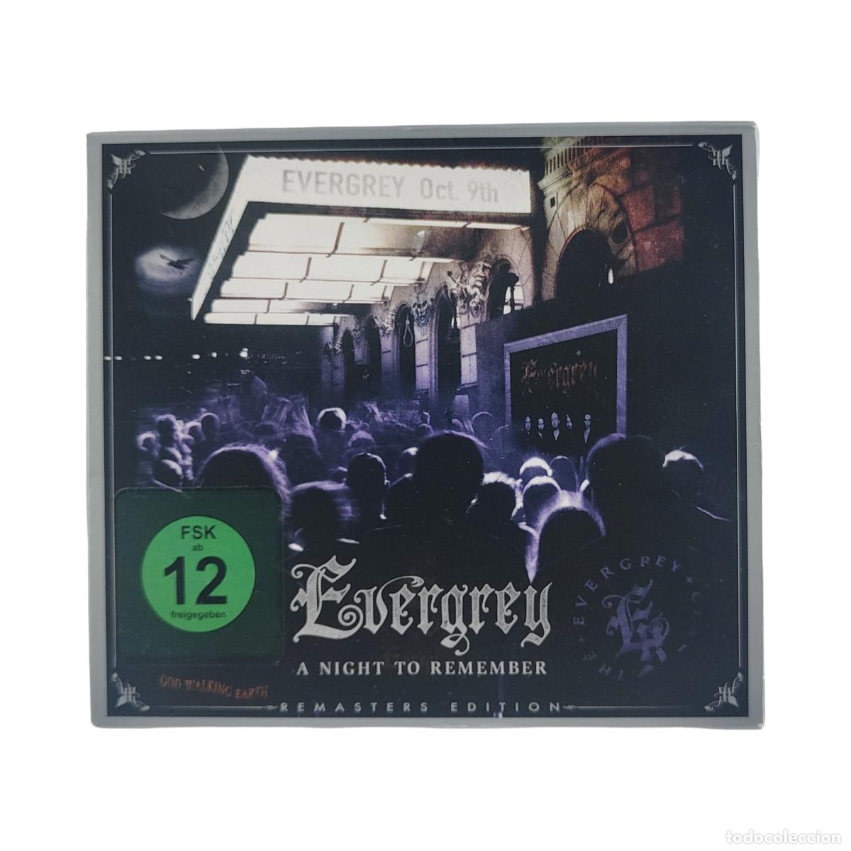 CDs de M&uacute;sica: EVERGREY - A NIGHT TO REMEMBER