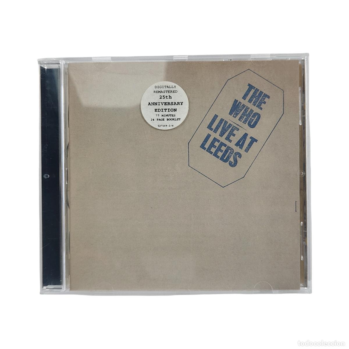 CDs de m&uacute;sica: THE WHO - LIVE AT LEEDS - Foto 1