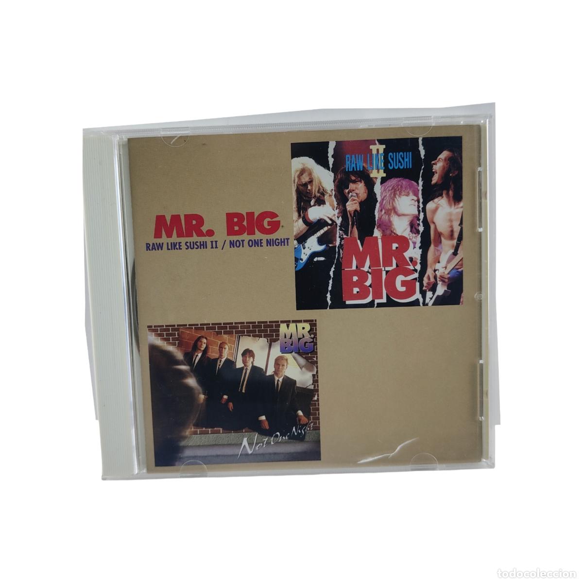CDs de M&uacute;sica: MR. BIG - RAW LIKE SUSHI II / NOT ONE NIGHT