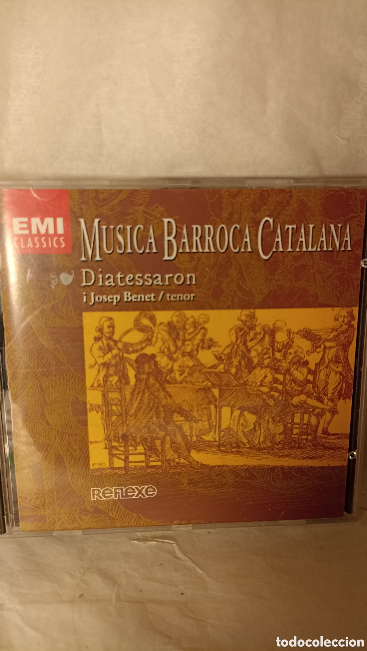 CDs de M&uacute;sica: CD M&uacute;sica Barroca Catalana - Diatessaron & Josep Benet (EMI Classics)