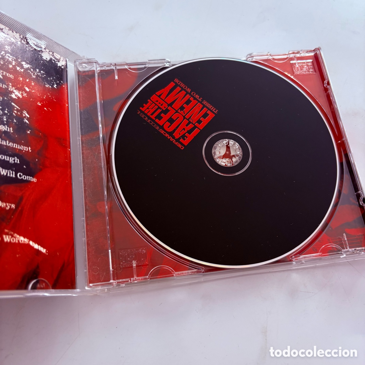 CDs de m&uacute;sica: Cd face the enemy these two words del 2003 hardcore - Foto 2