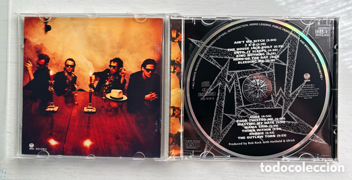 CDs de m&uacute;sica: CD METALLICA: LOAD (1996) - Foto 3