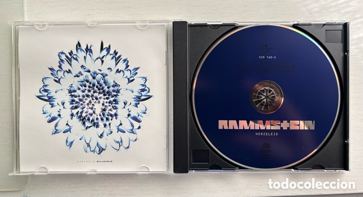 CDs de m&uacute;sica: CD RAMMSTEIN: HERZELEID - Foto 3