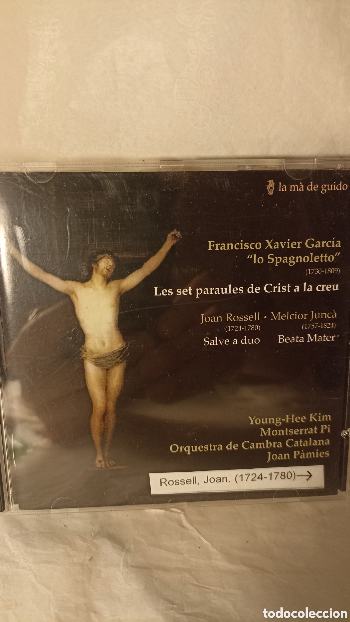 CDs de M&uacute;sica: Les set paraules de Crist a la creu de Francisco Xavier