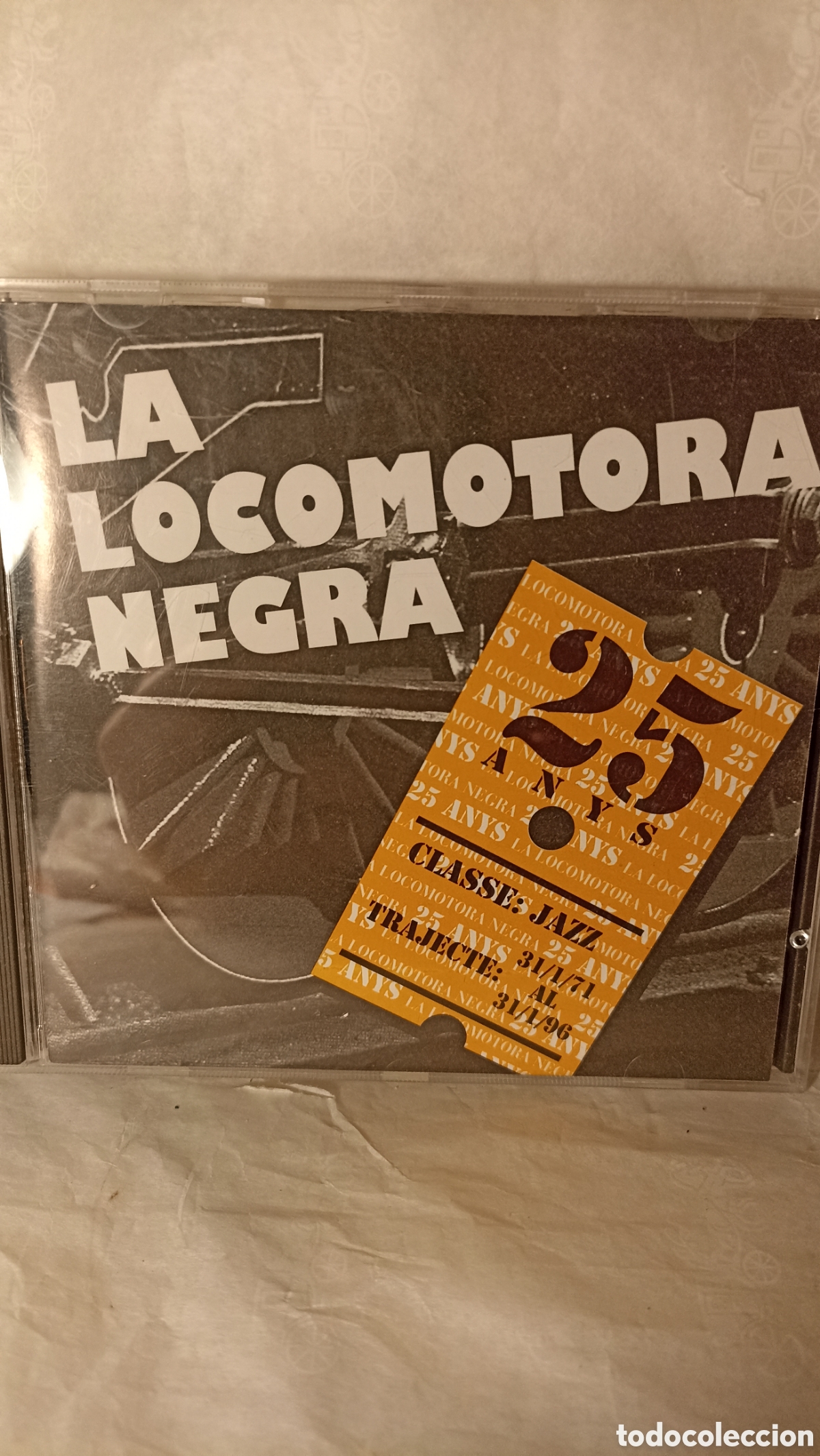 CDs de M&uacute;sica: LA LOCOMOTORA NEGRA - 25 ANYS - CD. MPO Ib&eacute;rica - PDI Barcelona. A&ntilde;o 1995 MINT