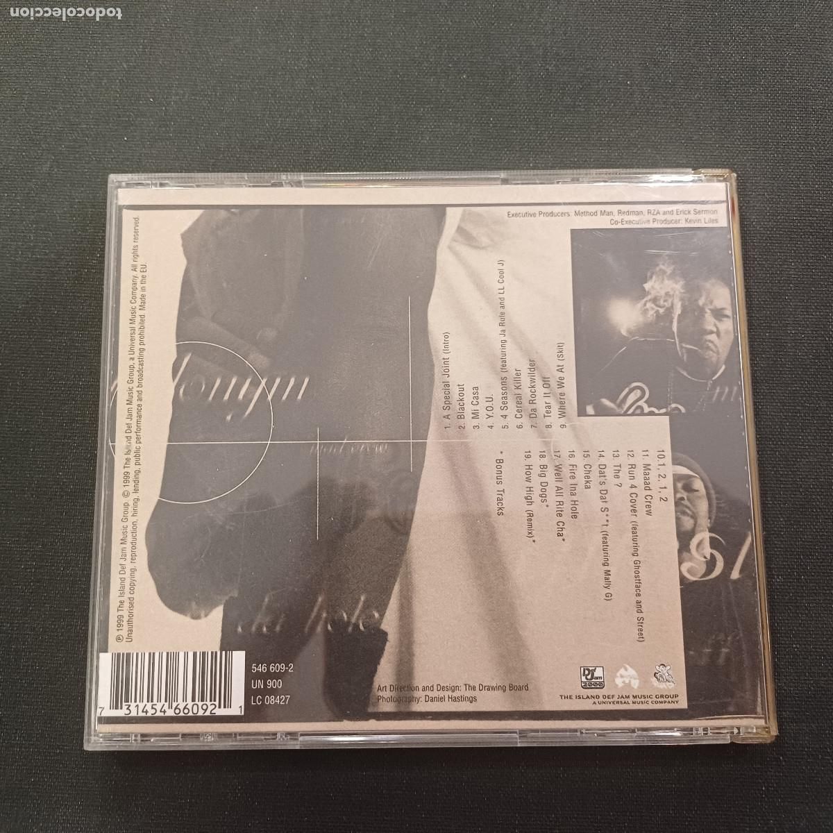 CDs de m&uacute;sica: METHODMAN REDMAN/BLACKOUT/CD HIP HOP. - Foto 3
