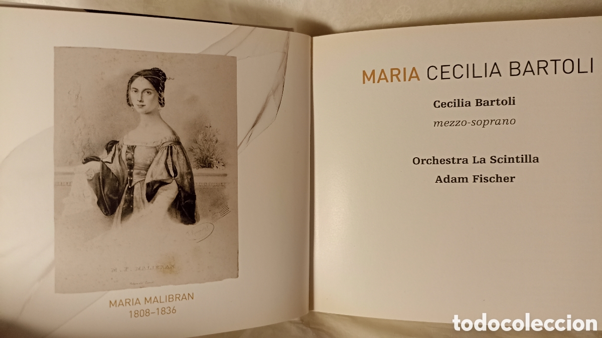 CDs de m&uacute;sica: Cecilia Bartoli - Maria (Edici&oacute;n Limitada de Lujo con Libro) - Foto 5