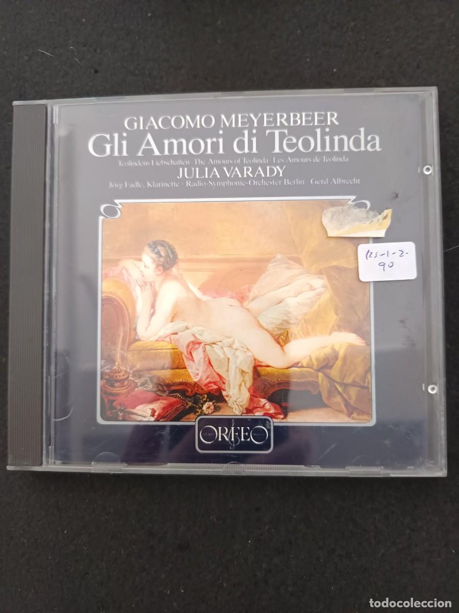 CDs de M&uacute;sica: GIACOMO MEYERBEER: GLI AMORI DI TEOLINDA.- DIR.: GERD ALBRECHT. CANTANTE: JULIA VARADY