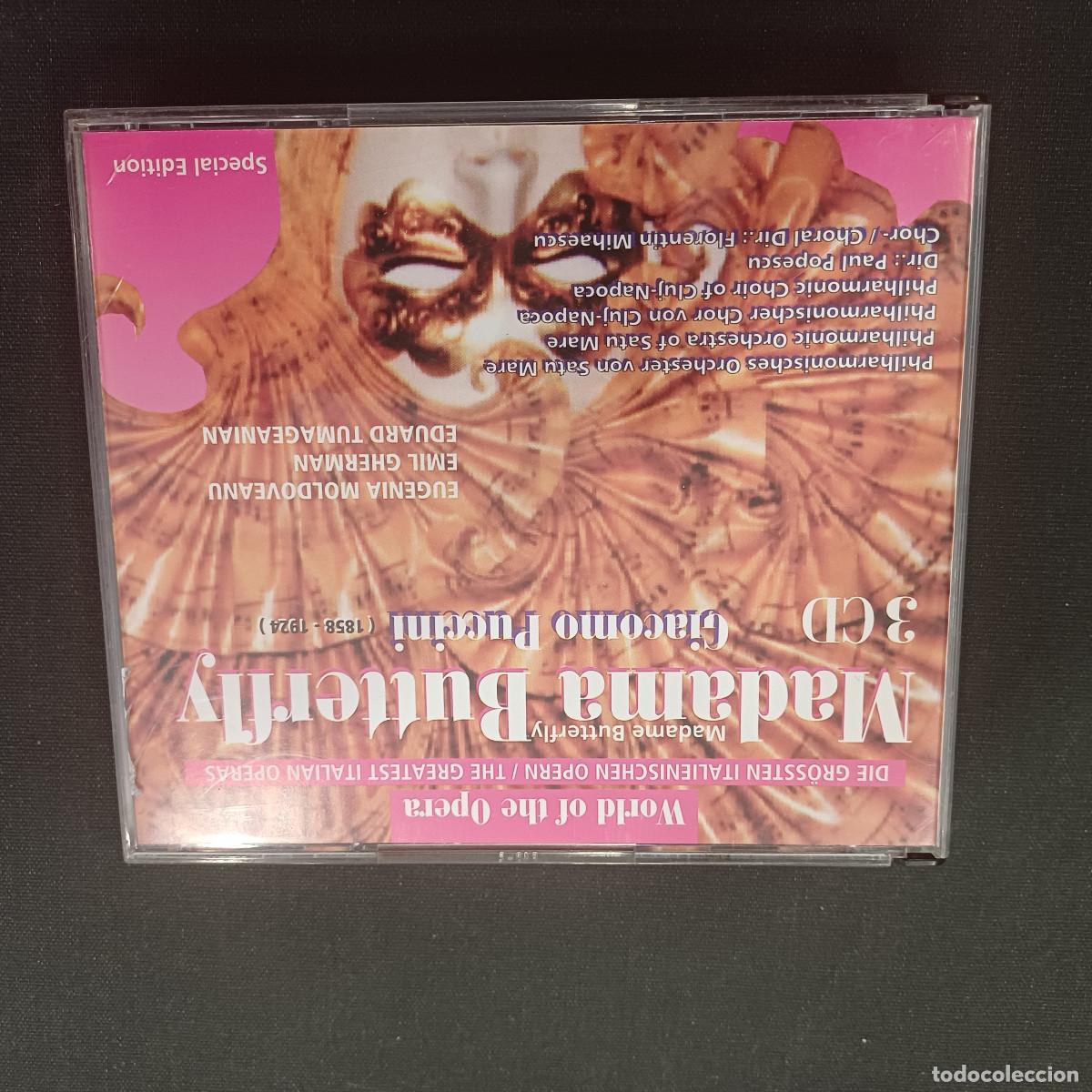 CDs de M&uacute;sica: GIACOMO PUCCINI/MADAMA BUTTERFLY/CD 3 DISCOS.