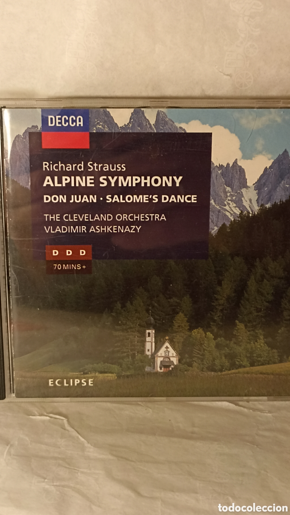CDs de M&uacute;sica: Richard Strauss: Sinfon&iacute;a Alpina / Don Juan - Vladimir Ashkenazy (CD)