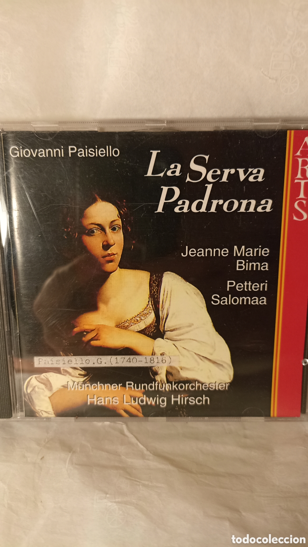 CDs de M&uacute;sica: &oacute;pera &rdquo;La Serva Padrona&rdquo; compuesta por Giovanni Paisiello.