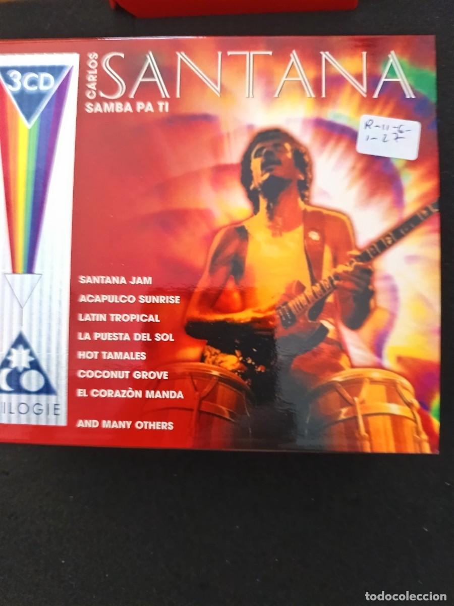 CDs de M&uacute;sica: 3 CD-BOX TRILOGIE. CARLOS SANTANA. SAMBA PA TI