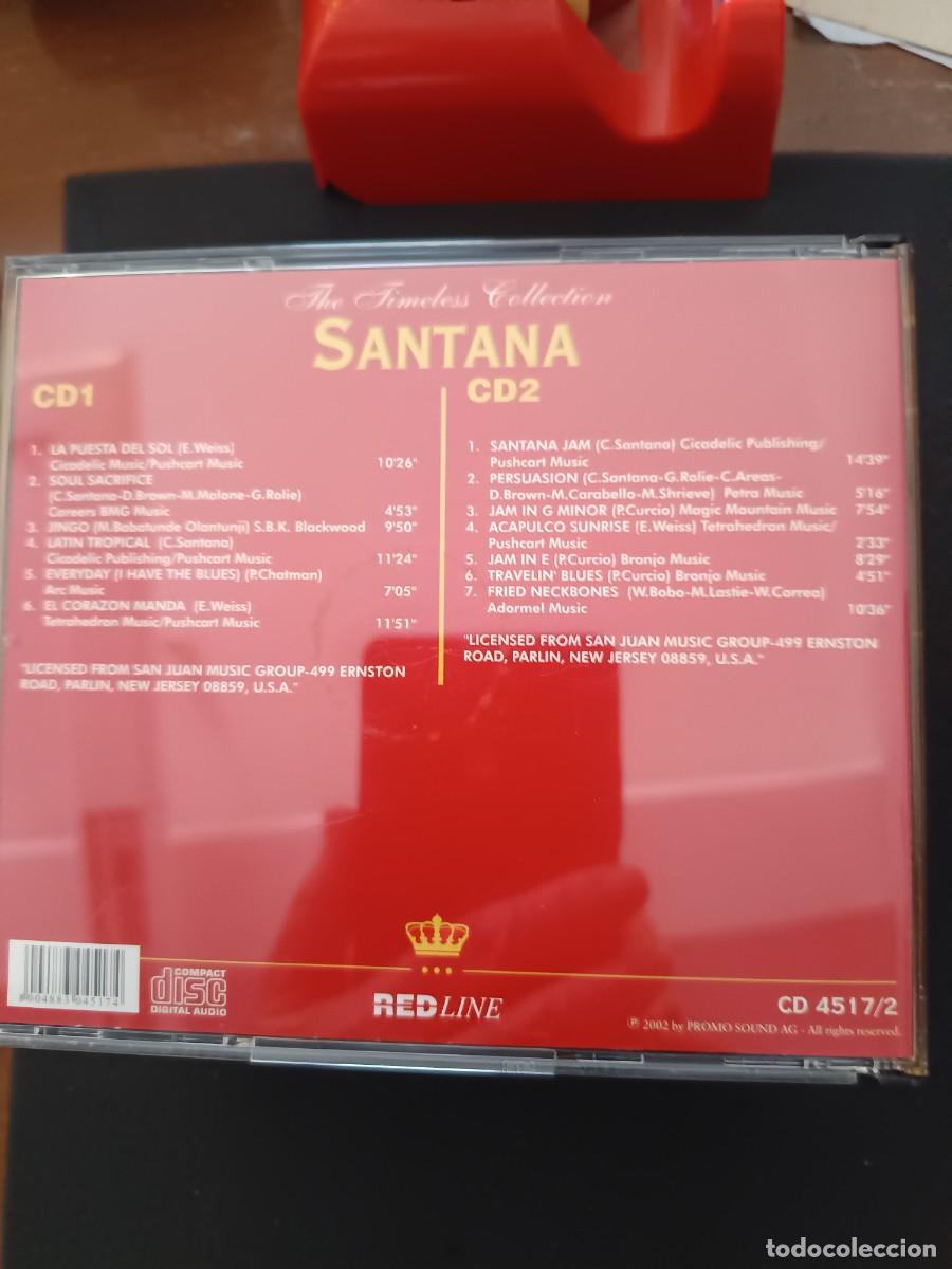 CDs de m&uacute;sica: 2 CD-BOX. THE TIMELESS COLLECTION. SANTANA - Foto 2