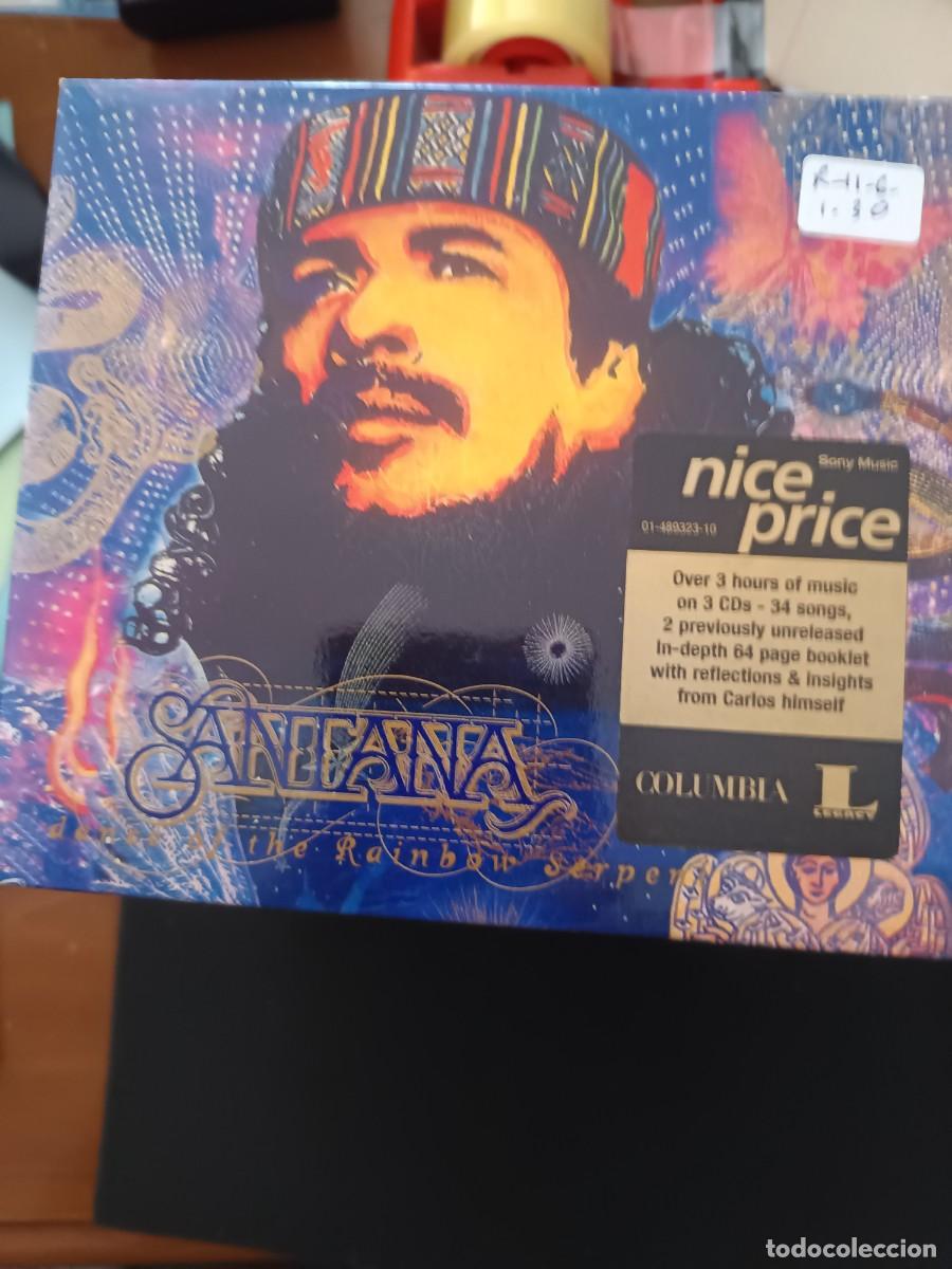 CDs de M&uacute;sica: 3CD-BOX. SANTANA: DANCE OF THE RAINBOW SERPENT