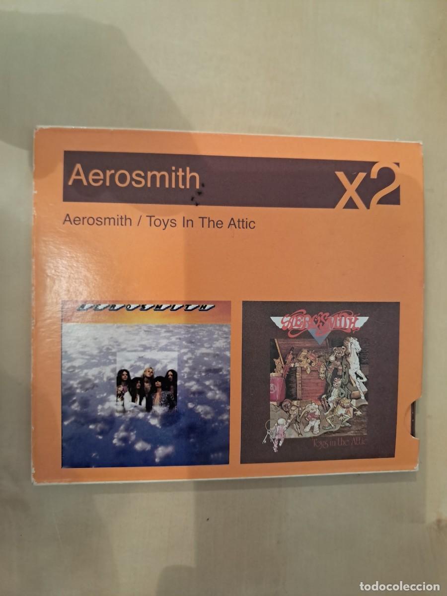 CDs de M&uacute;sica: Aerosmith , Aerosmith / Toyota in the Attic , 2xCD Discos impecables car&aacute;tula ok , Hard Rock