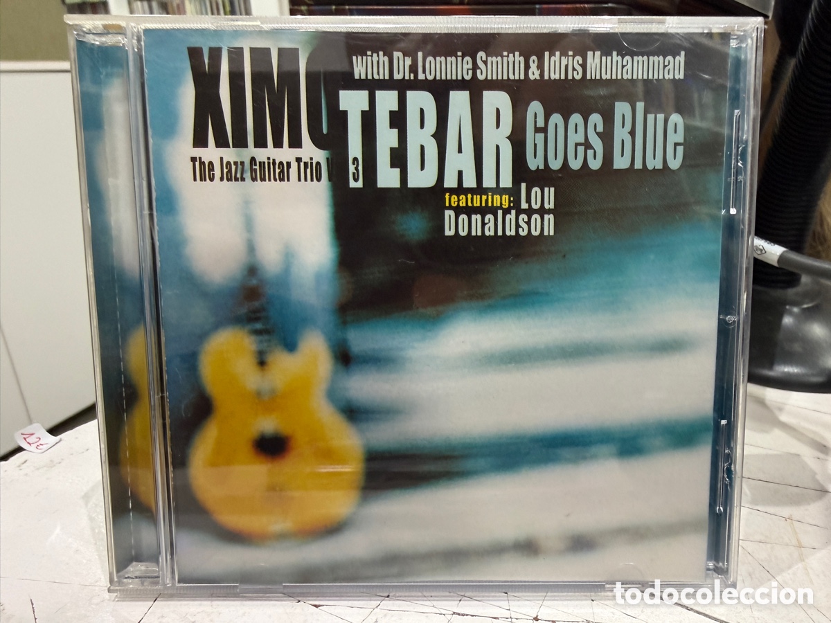 CDs de M&uacute;sica: Ximo Tebar With Lonnie Smith & Idris Muhammad Featuring: Lou Donaldson - Goes Blue (CD)
