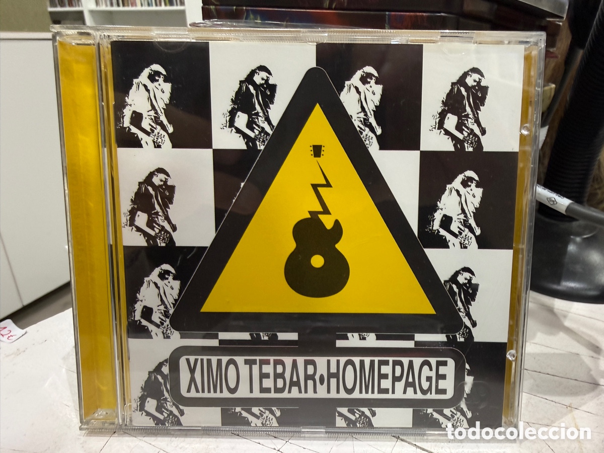 CDs de m&uacute;sica: Ximo Tebar - Homepage (CD) - Foto 1