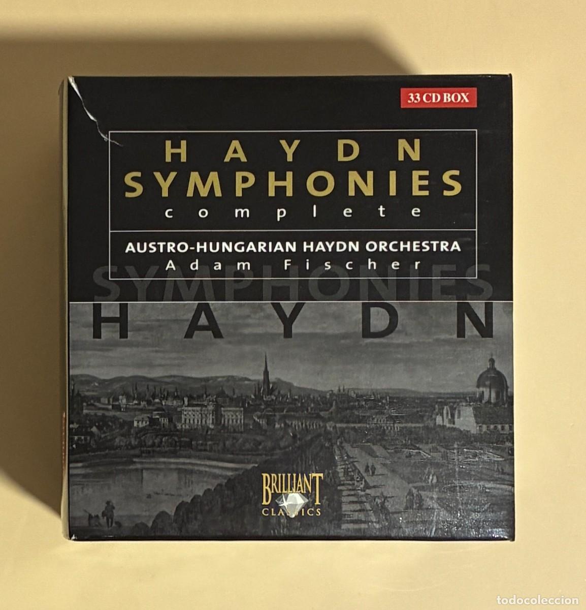 CDs de M&uacute;sica: 33 Cd's. Haydn Simphonies Complete. Austro-Hungarian Haydn Orchestra (1088CD)